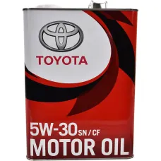 Олива моторна 5W-30 SN/CF (4л) TOYOTA 0888083322 Олива моторна 5W-30 SN/CF (4л) TOYOTA 0888083322